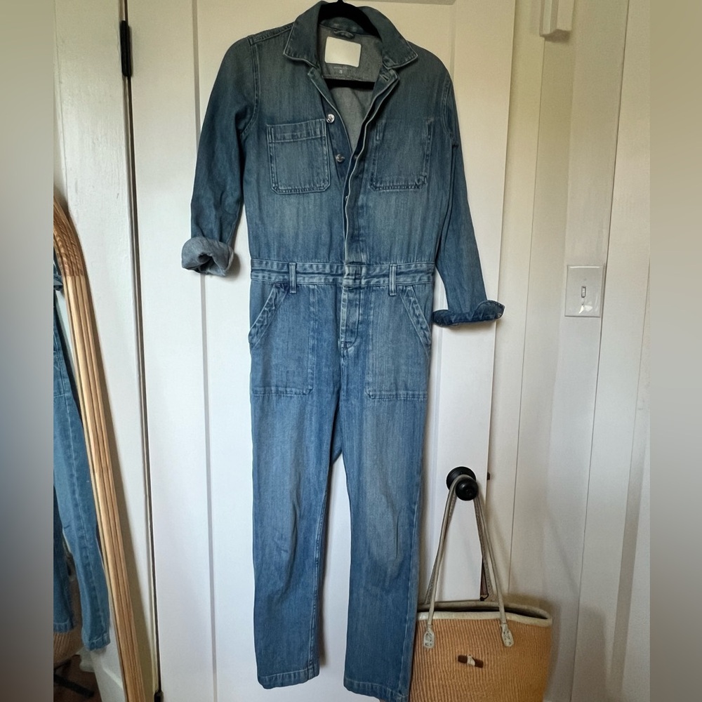Everlane denim jumpsuit / coveralls